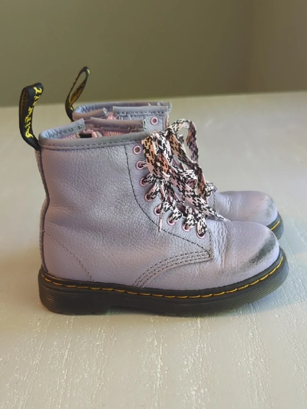Dr.‎ Martens Kids Boots 1460 Lavender Purple size 9